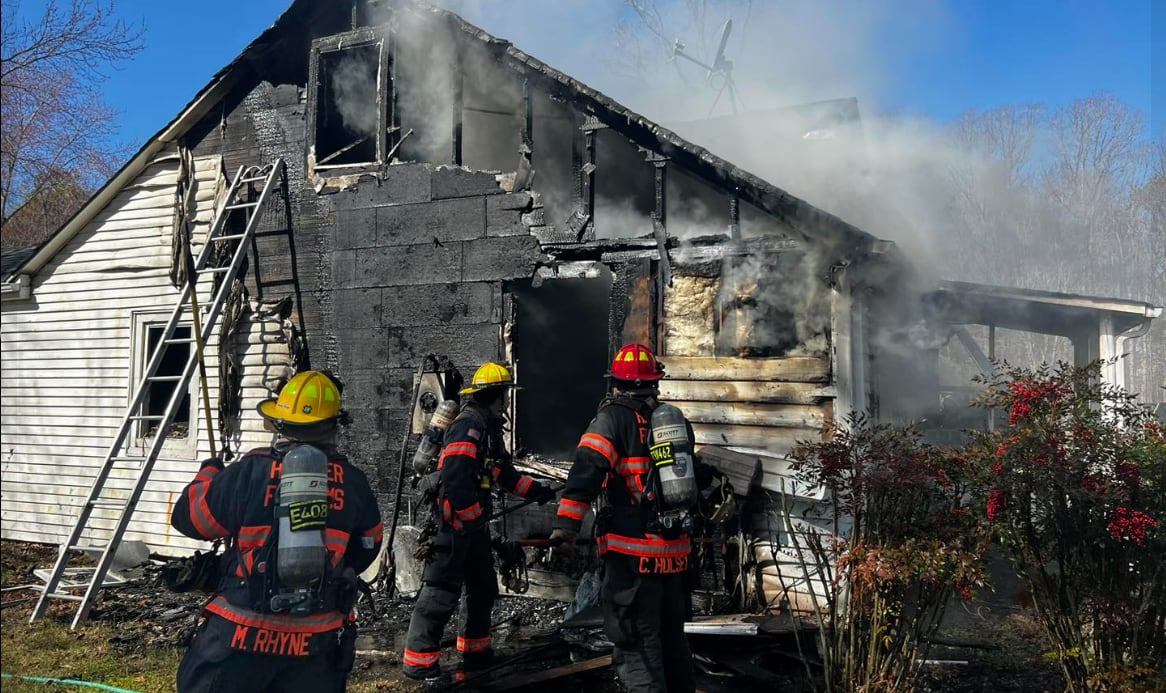 Residents Escape House Fire In Hanover