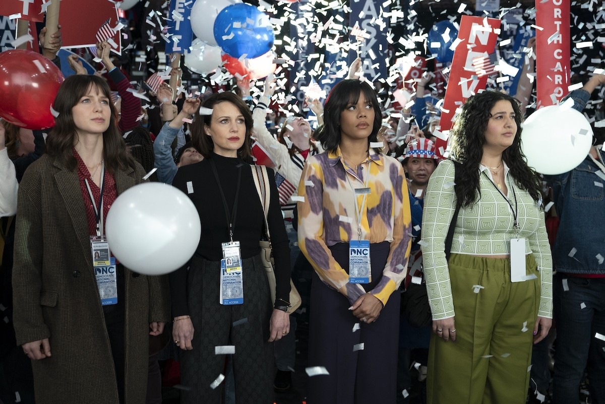 Journalist Sadie romanticizes the way press used to do campaign reporting, and when she covers a presidential candidate alongside Grace, Lola, and Kimberlyn, she learns just how messy the battle for the White House can actually be. <em>The Girls on the Bus hits Max on March 14 and stars Melissa Benoist, Carla Gugino, Natasha Behnam, Christina Elmore, Brandon Scott, Griffin Dunne, Mark Consuelos, and Scott Foley.</em>