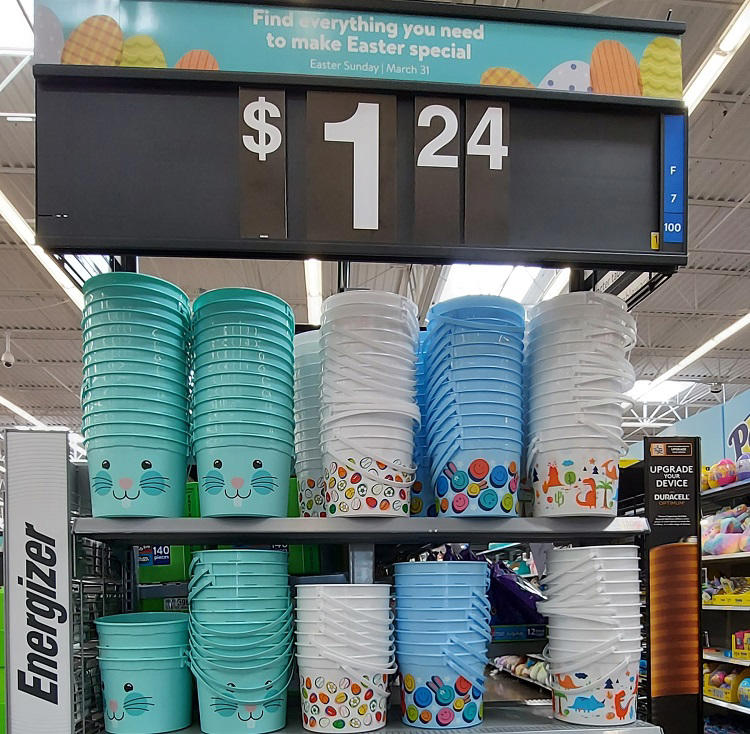 Easter Baskets on the Cheap at Walmart!