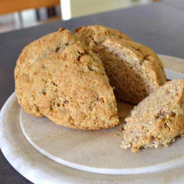 Authentic Irish Brown Bread Recipe (soda bread)
