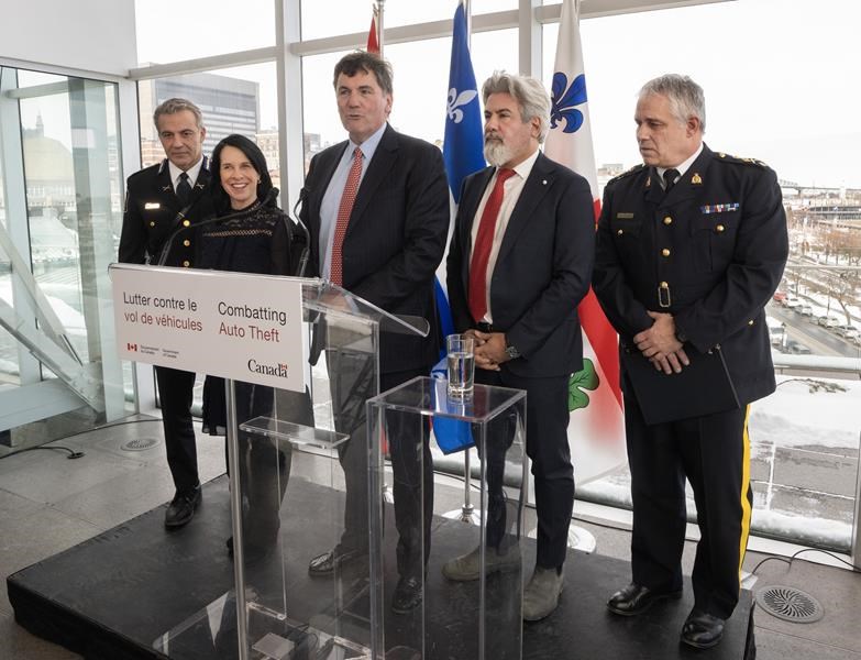federal government announces $15 million to combat car thefts across canada