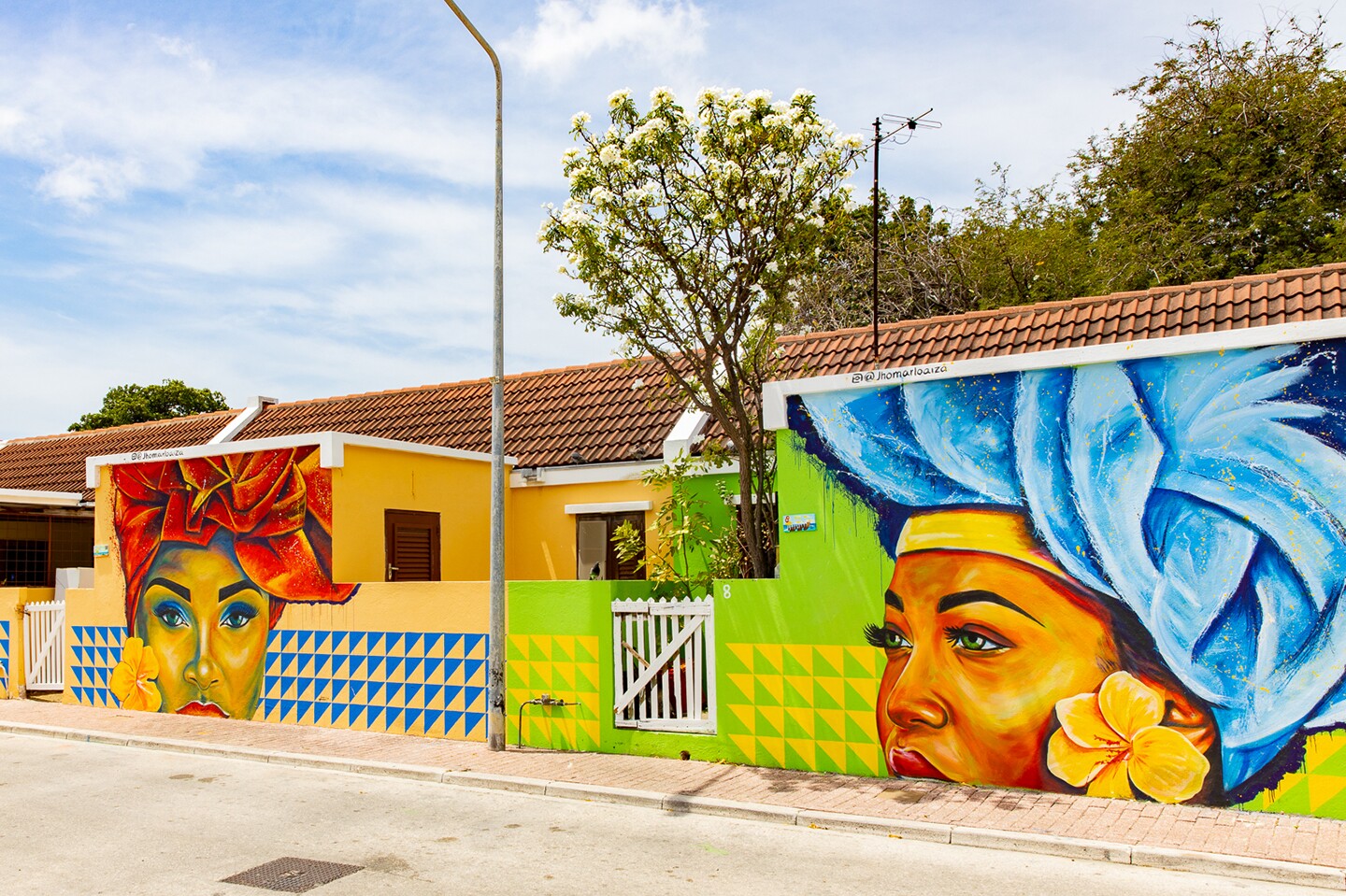 <a>Curaçao's Otrobanda neighborhood is full of colorful street art.</a>