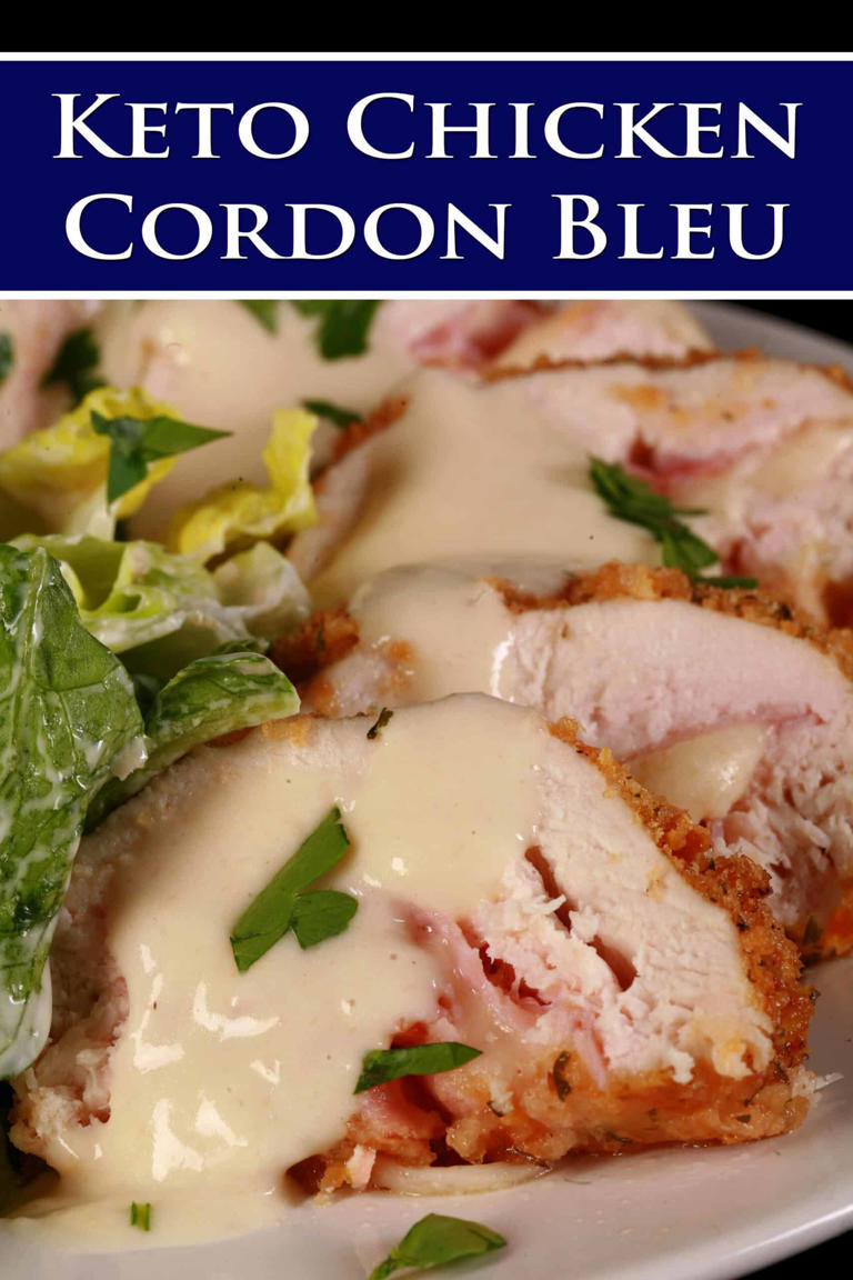 Keto Chicken Cordon Bleu