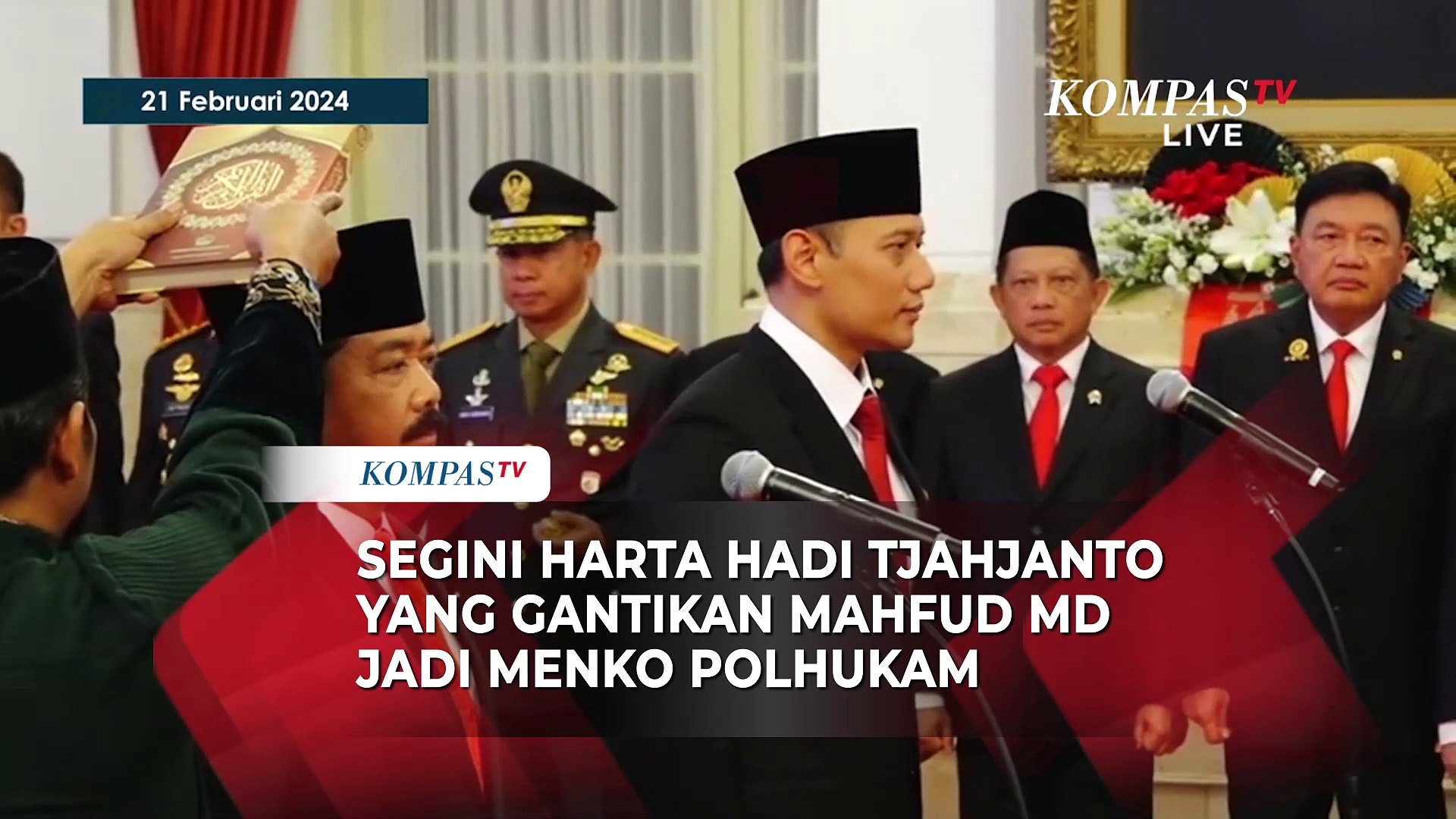 Segini Harta Hadi Tjahjanto Yang Gantikan Mahfud MD Jadi Menko Polhukam