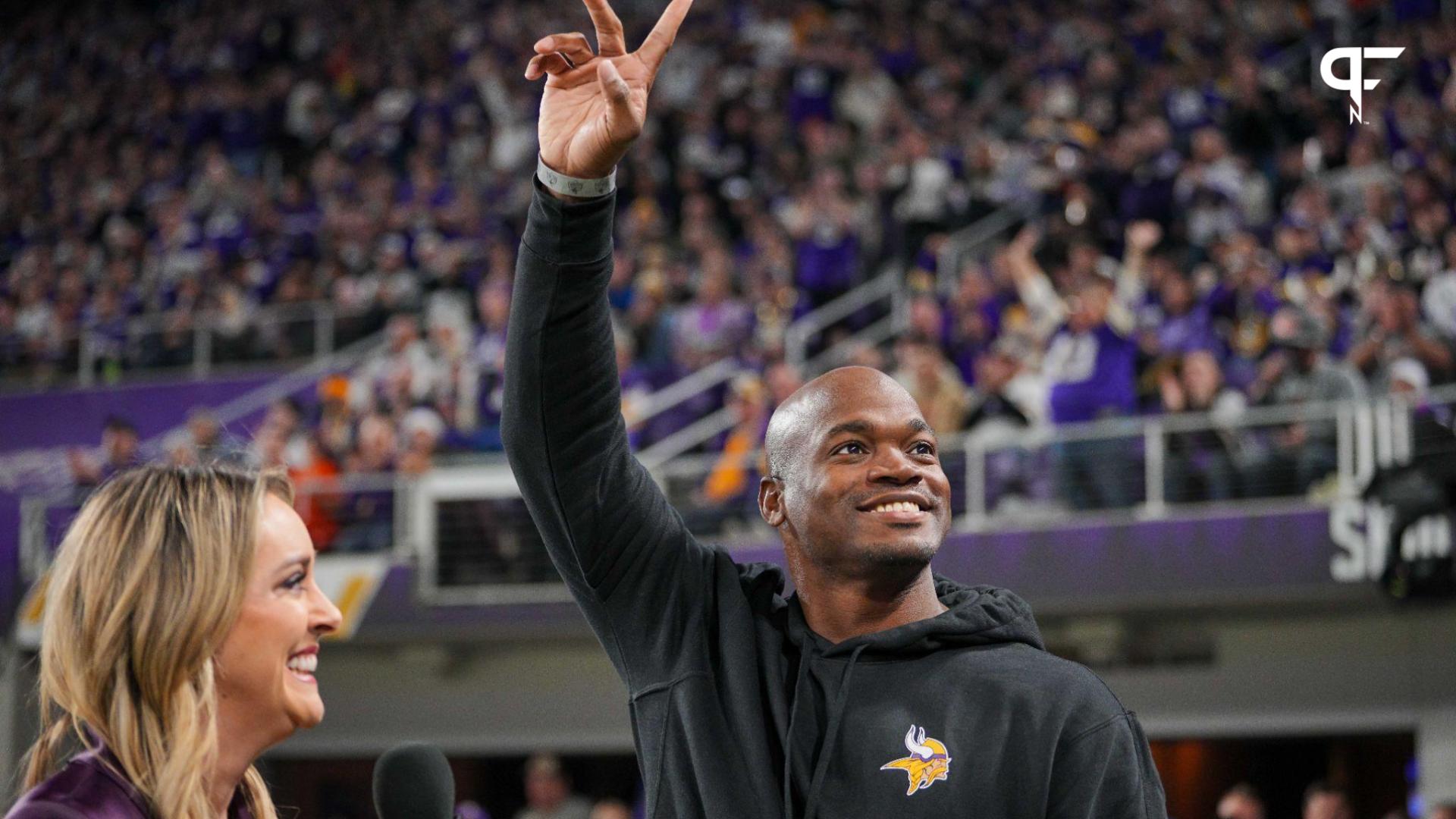 adrian peterson says unlawful actions lead to unauthorized estate sale