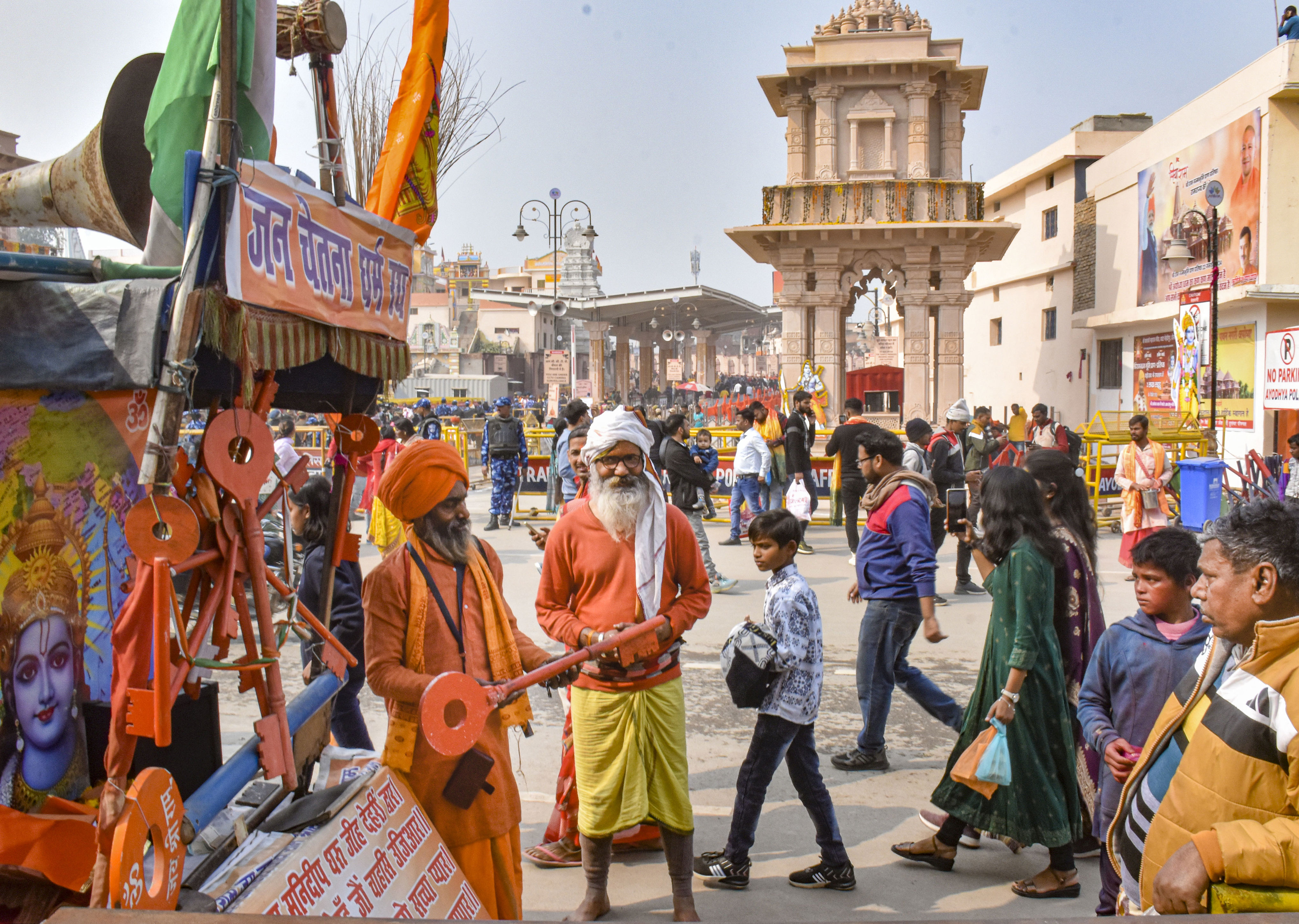 boost in businesses: lord ram helping us lead better life, say ayodhya residents