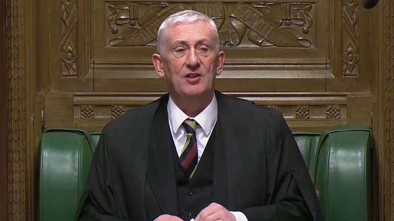 uk house of commons speaker faces calls to resign over unusual handling of gaza ceasefire vote