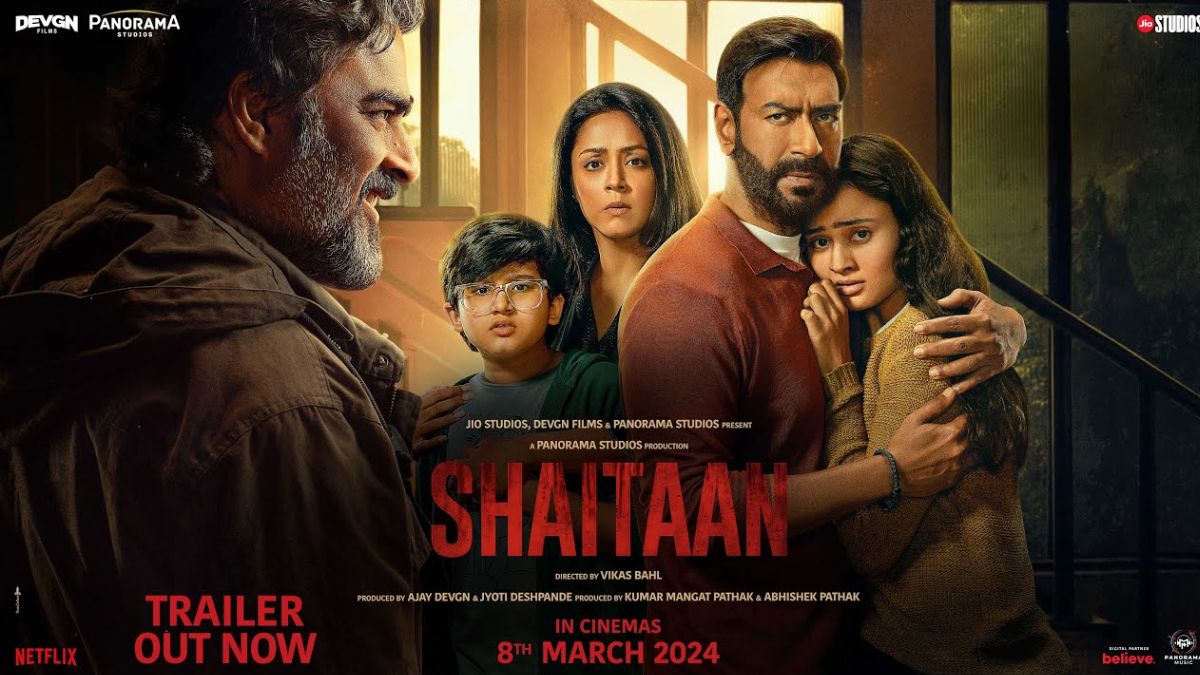 shaitaan trailer review: ajay devgn, jyothika, r. madhavan shine in this supernatural thriller
