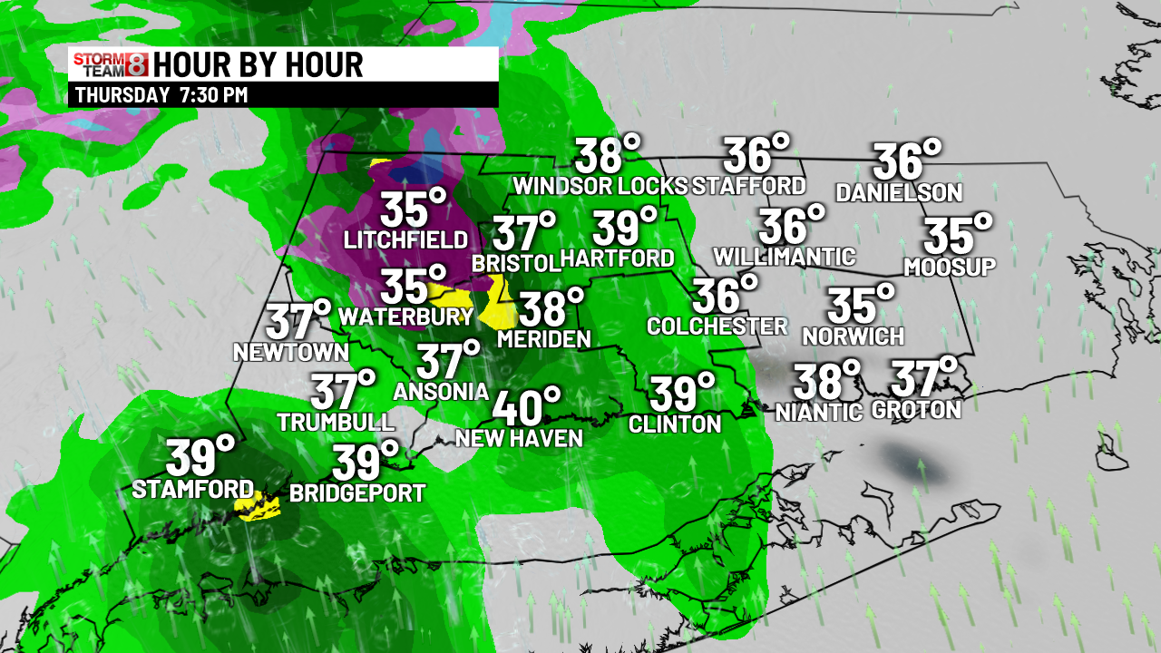 Dry During The Day Thursday. Mix/Rain Thursday Night/Friday AM. Dry ...