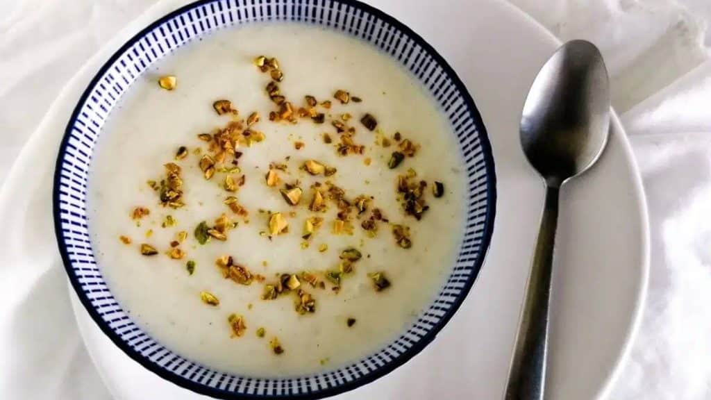 <p>Kheer is one of the most loved desserts in Pakistani and Indian cuisines. It’s the rice pudding at a different level compared to others alike. </p><p><strong>Get the recipe:</strong> <a href="https://soyummyrecipes.com/kheer-recipe-pakistani/">Kheer</a>.</p>
