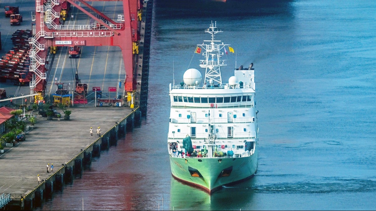 chinese 'research ship' arrives in maldives amid indian ocean security concerns