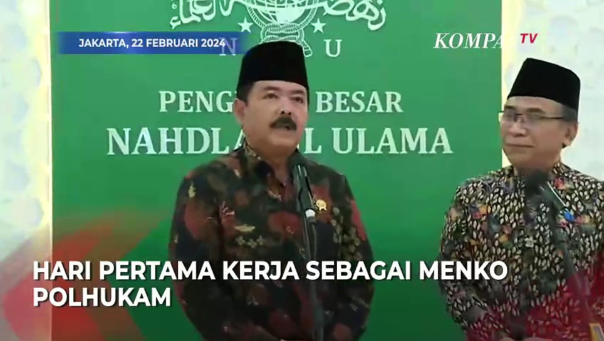 Alasan Hadi Tjahjanto Sowan Ke PBNU Di Hari Pertama Kerja Sebagai Menko ...