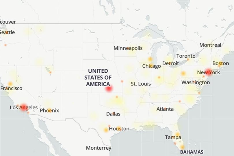 Map Shows T-Mobile Outages Across The United States With Connectivity ...