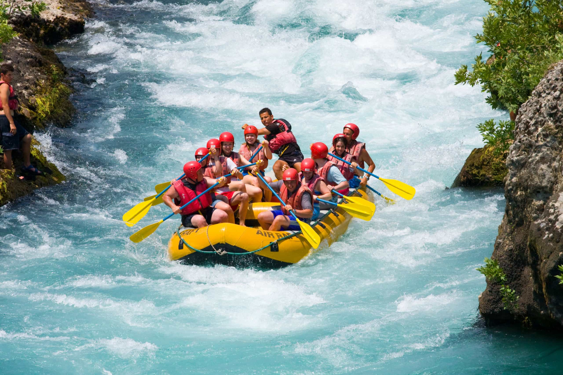 <p>A challenging but tremendously fun profession, a <a href="https://www.starsinsider.com/travel/410783/river-wild-the-worlds-most-insane-white-water-rafting-destinations" rel="noopener">raft</a> guide must know how to rig and maneuver vessels, and possess strong teamwork and leadership skills. Interestingly, guides are also usually required to obtain a food handler's license, as preparing food is a large component of the job. Oh, and be prepared to get your feet wet!</p><p>You may also like:<a href="https://www.starsinsider.com/n/172277?utm_source=msn.com&utm_medium=display&utm_campaign=referral_description&utm_content=434684v2en-us"> Mind-blowing facts about the US that most Americans would be shocked to learn</a></p>