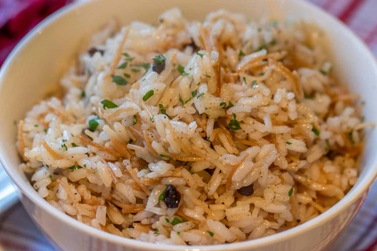 Lebanese Rice Pilaf with Vermicelli