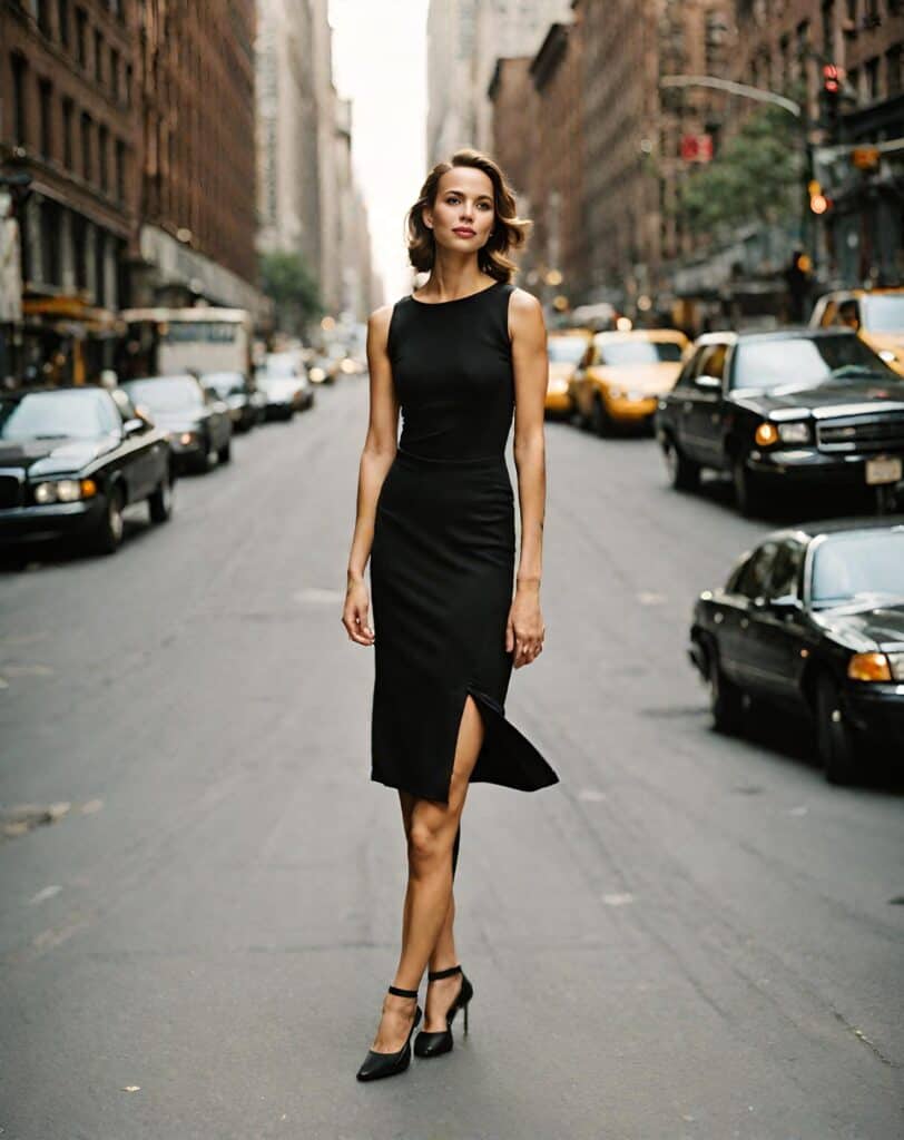 <p>It’s a must that every woman has an array of black dresses and a black midi dress can be a foolproof choice for your business casual attire. Midi dresses feature just the right length that’s not too long and restrictive nor too short and revealing – just perfect for pretty much any occasion you have to attend to.</p>