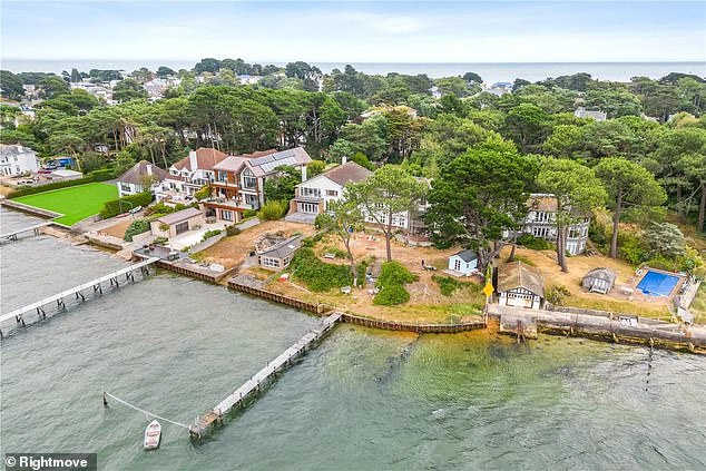 six-bed detached house on the dorset peninsula sandbanks is for sale for £9m