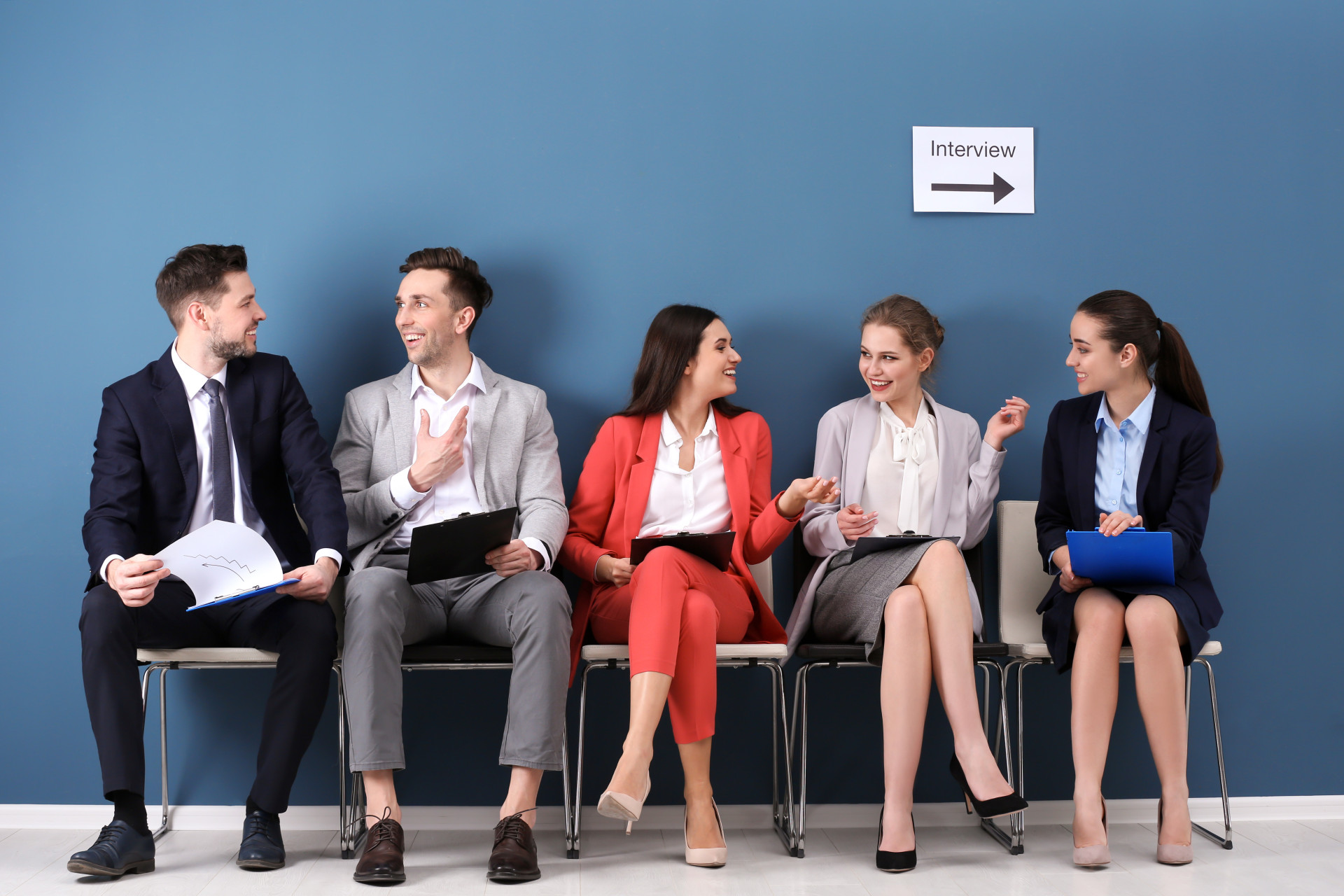 Job interviews usually call for formal wear. But make sure you adapt according to the company. If you know a firm is more informal, then wear more casual clothes so you fit in.