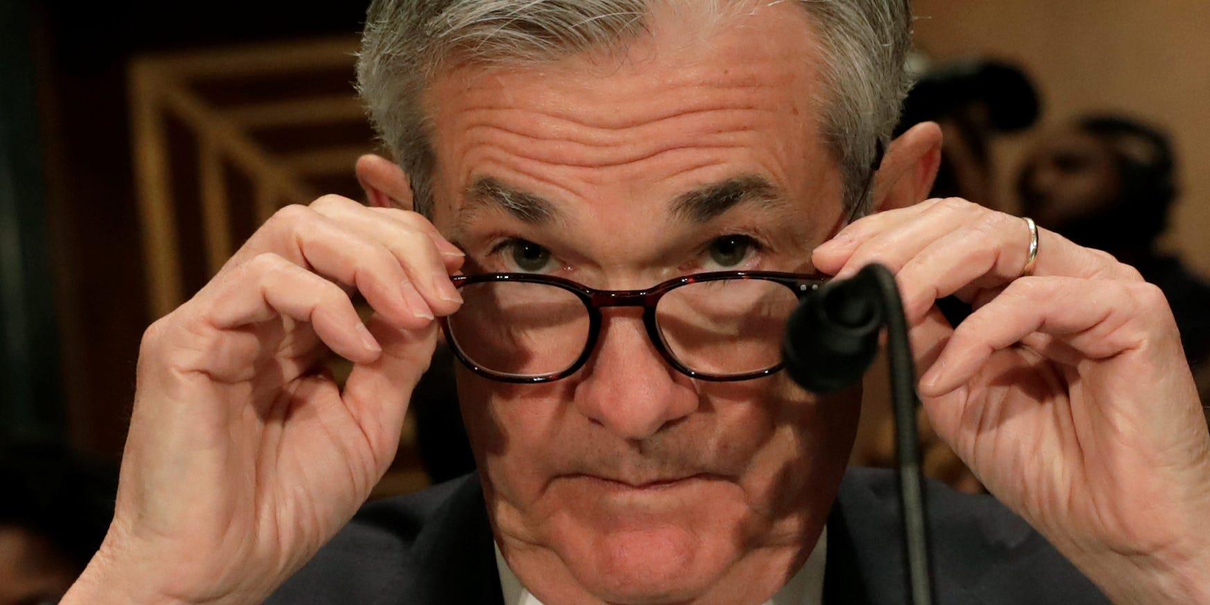 pricey stocks and homes, shaky banks, office turmoil, and people's debt woes are all worrying the fed