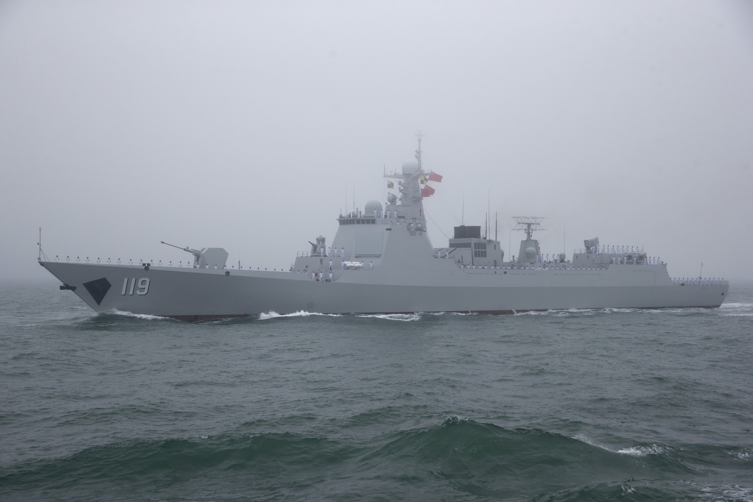 china sends warships to the middle east