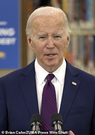 biden sparks fury for claiming today's republicans are 'worse' than the segregationists he served with in the senate: speaker mike johnson slams joe for 'playing the race card' because he is 'desperate in the polls'