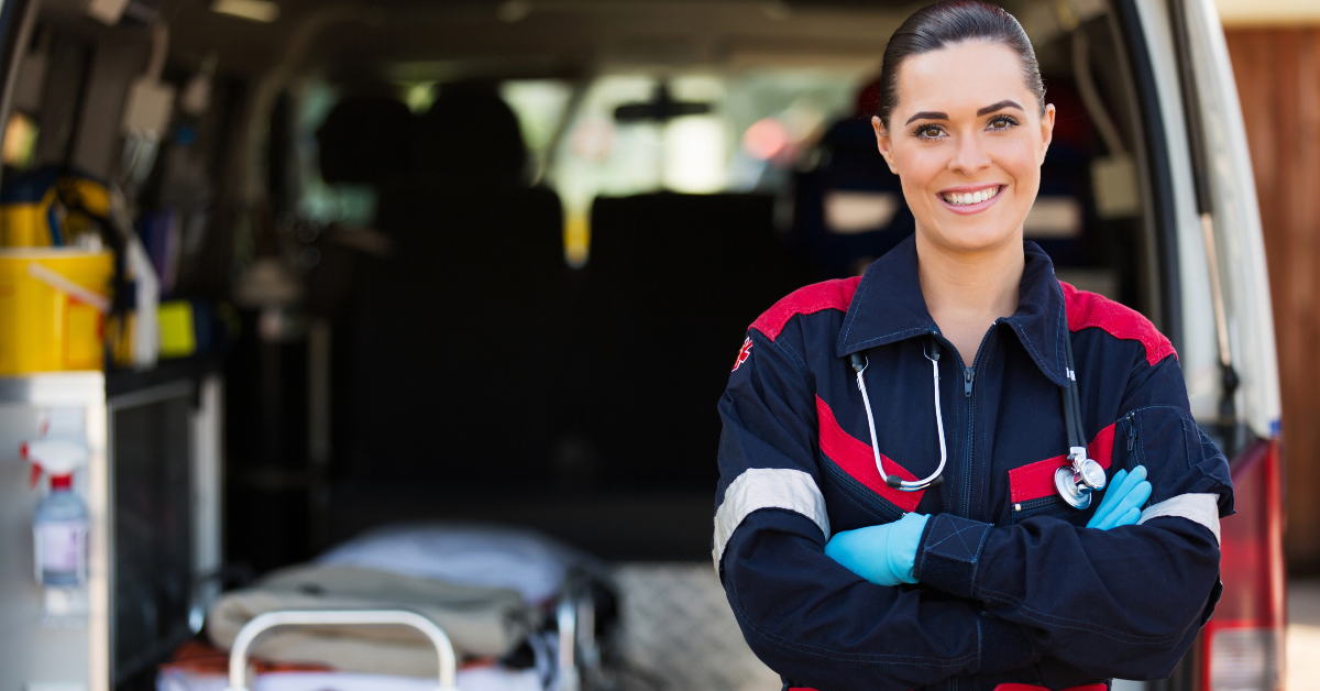<p> <strong>Median annual salary: $39,410</strong> </p> <p> <strong>Job outlook: 5% (Faster than average)</strong> </p> <p> Paramedics provide emergency care by assessing illnesses or injuries and transporting patients.  </p> <p> Travel paramedic jobs are available for those who seek adventure and want to boost their pay.  </p>