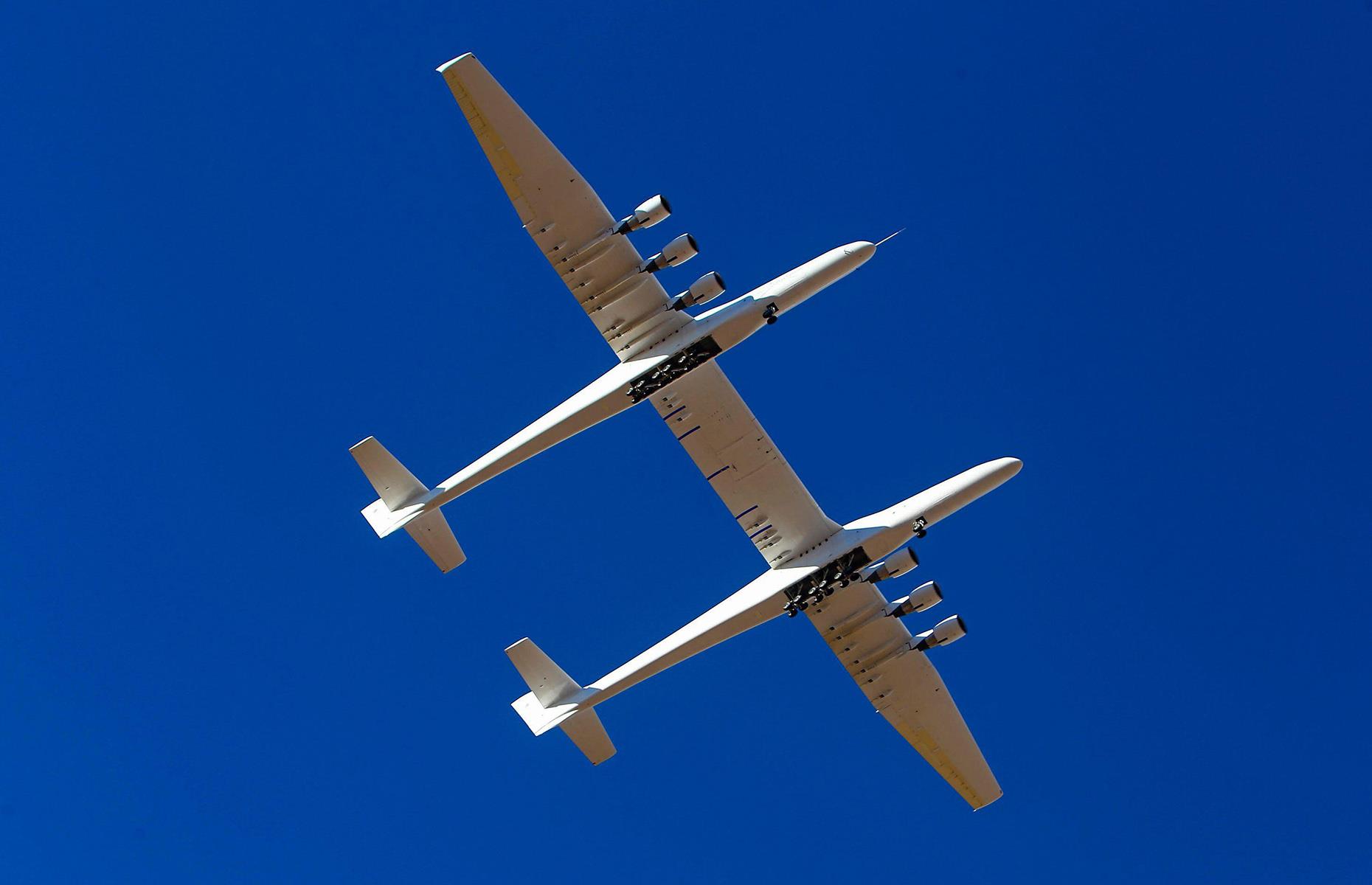 <p>The Stratolaunch completed its first flight in 2019 – a two-and-a-half-hour test flight above the Mojave Desert watched by a cheering crowd – and is edging ever closer to its goal of launching a rocket mid-air. In December 2023, the Stratolaunch completed its first test flight with a Talon-A hypersonic vehicle as its payload – its 12th flight overall, lasting three hours and 22 minutes.</p>  <p><strong>Liked this? Click on the Follow button above for more great stories from loveEXPLORING</strong></p>  <p><a href="https://www.loveexploring.com/gallerylist/86315/how-air-travel-has-changed-in-every-decade-from-the-1920s-to-today"><strong>Now discover how air travel changed in every decade from the 1920s to today</strong></a></p>