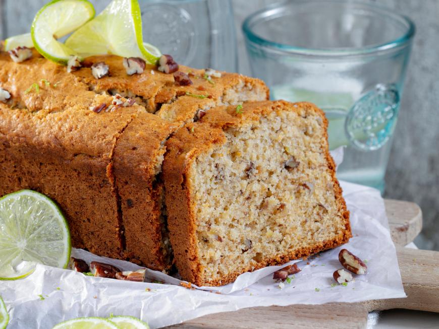 Die leckersten Kuchen zum Kaffee: Limetten-Bananenkuchen