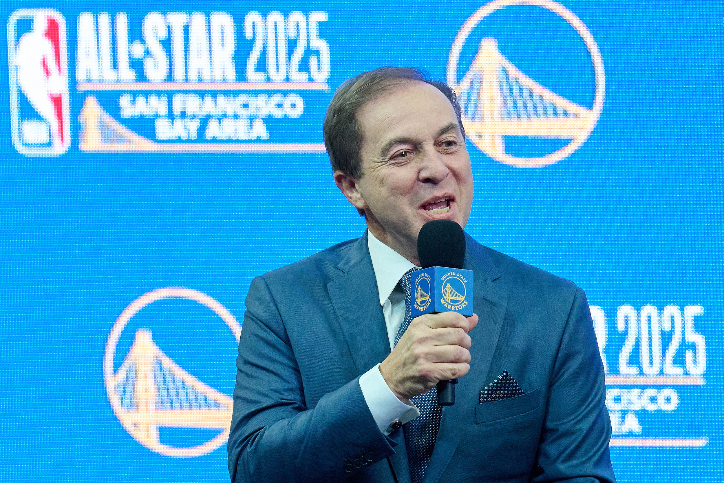 warriors owner on push to trade for lebron james: 'we are not here to screw around'