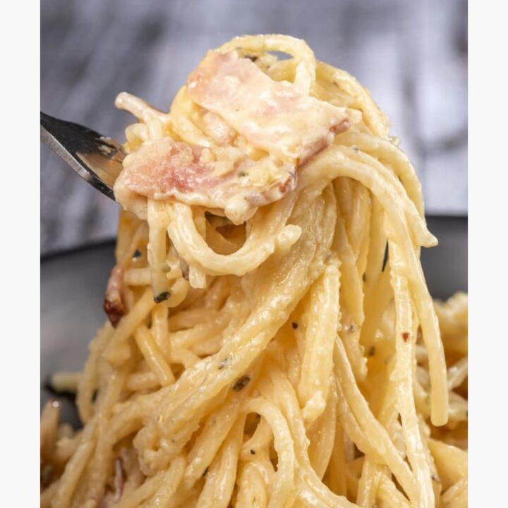 Easy Spaghetti Carbonara - Pantry Recipe