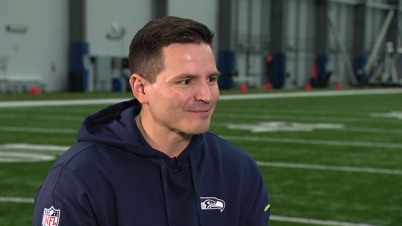 RAW INTERVIEW: 1-on-1 With New Seahawks Head Coach Mike Macdonald