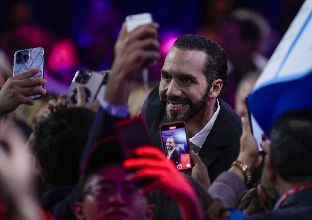 Salvadorian President Nayib Bukele delivers speech at CPAC 2024