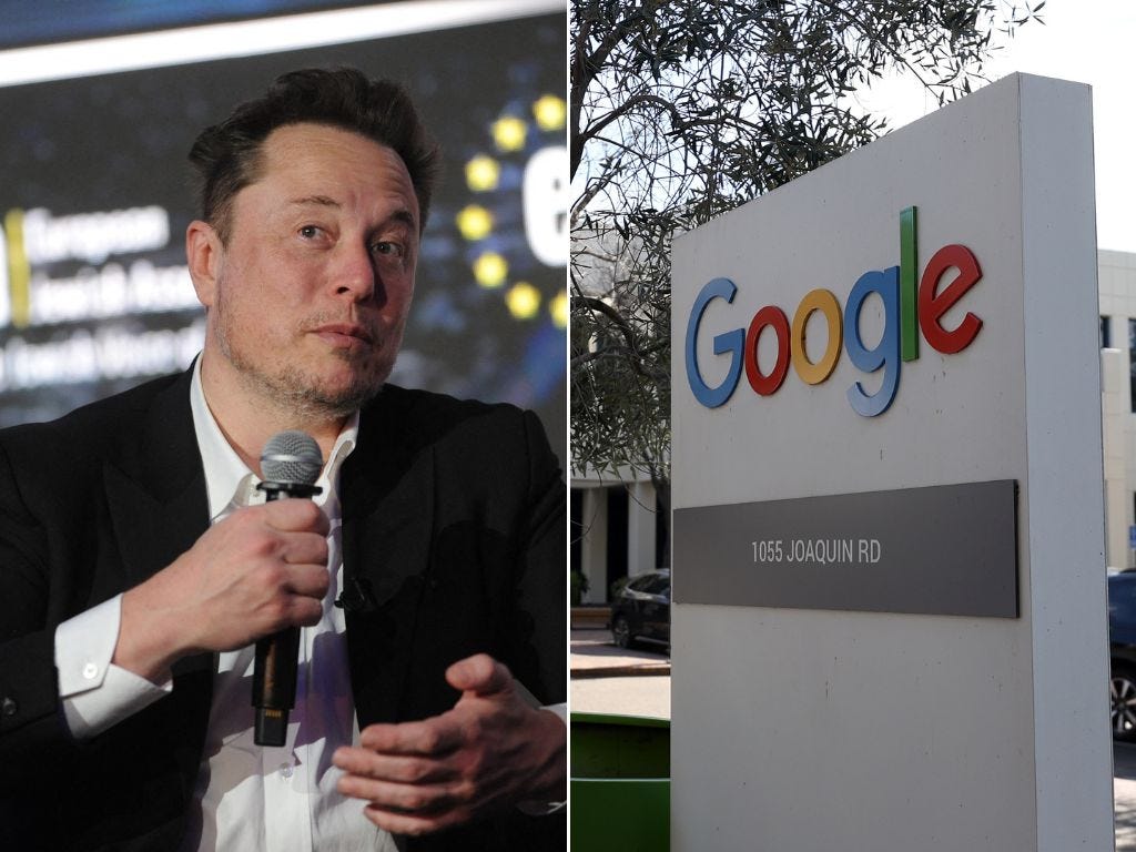 elon musk is accusing google of running 'insane racist, anti-civilizational programming' with its ai