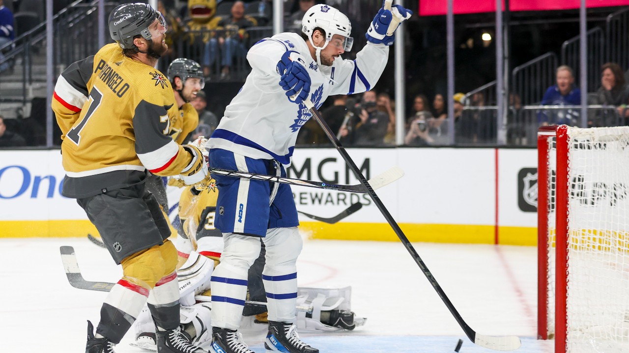 Matthews Scores Again, Domi Has 2 Goals As Maple Leafs Beat Golden Knights