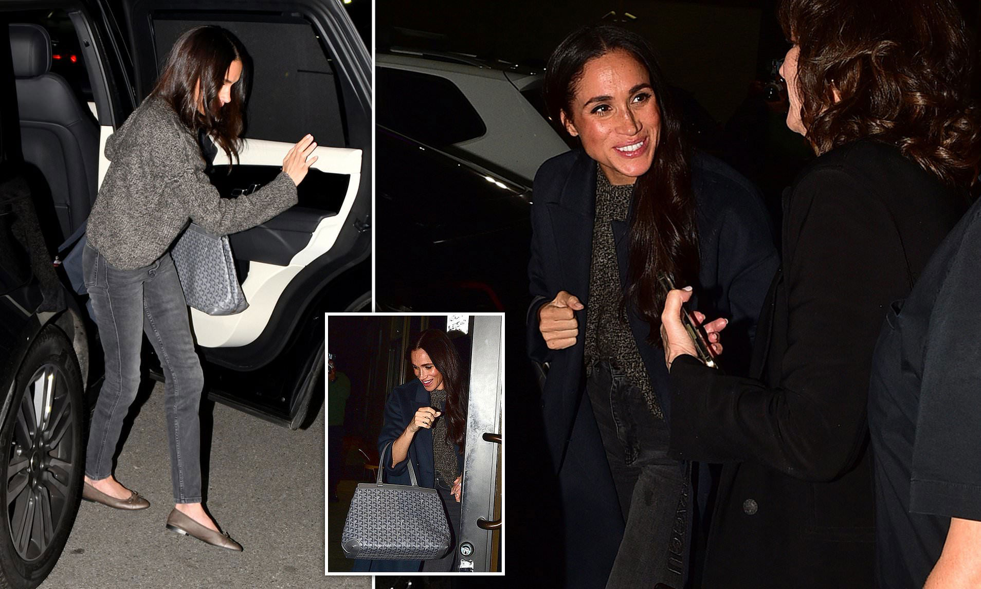 Meghan Markle dines with Oprah Winfrey's TV exec Terry Wood at trendy ...