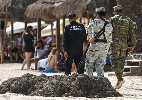 police patrol mexico beach