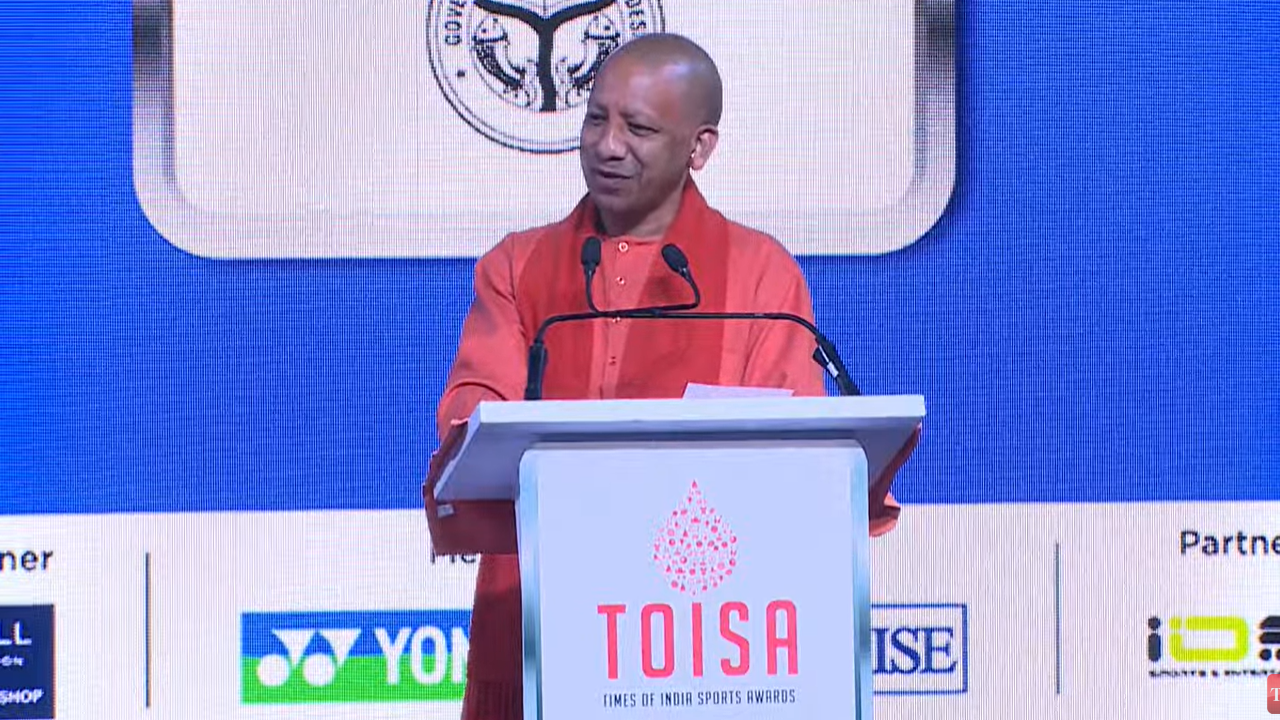up's first sports university will be set up in meerut: cm yogi adityanath at times of india sports awards