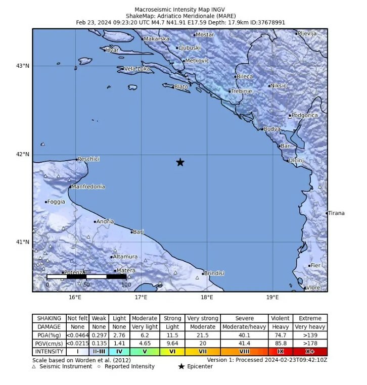 terremoto puglia, l'ingv: «nuove scosse in arrivo». dallo tsunami allo spostamento della catena appenninica, i rischi e le condizioni