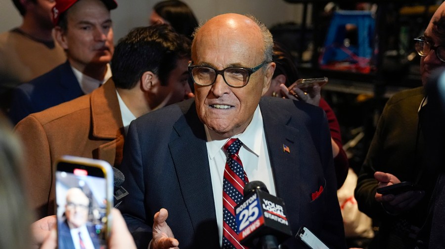 rudy giuliani bankruptcy shows trump ally drowning in debt