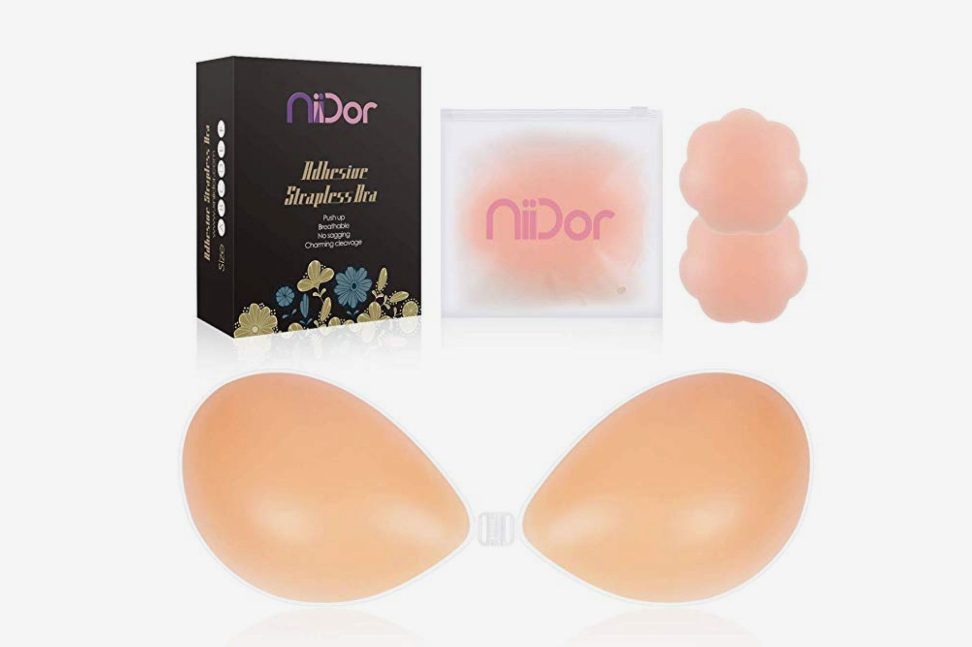 NiDor, Intimates & Sleepwear, Nwt Nidor Adhesive Strapless Pushup Bra