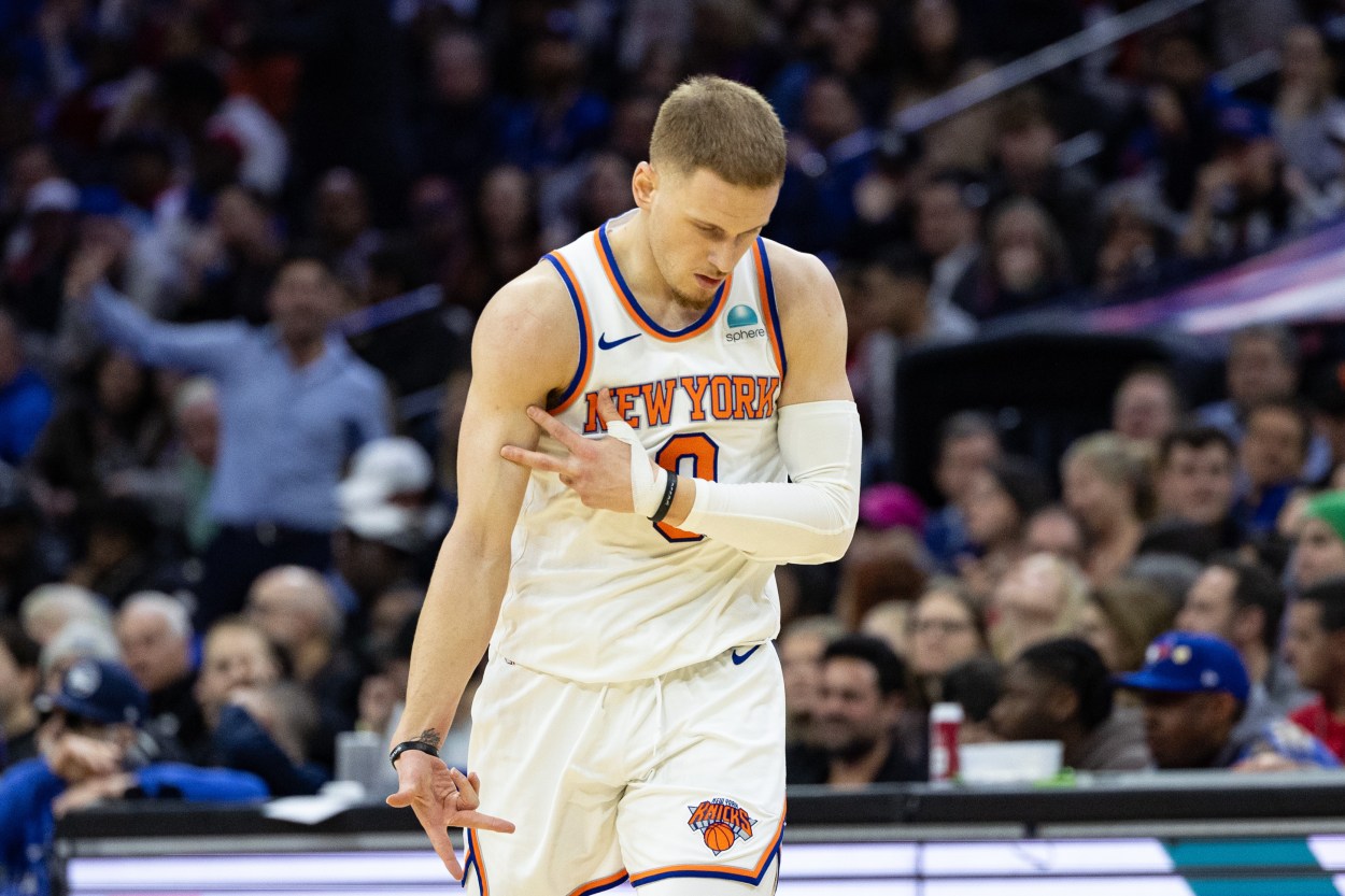 Knicks’ Donte DiVincenzo Is On The Cusp Of Setting An Impressive ...