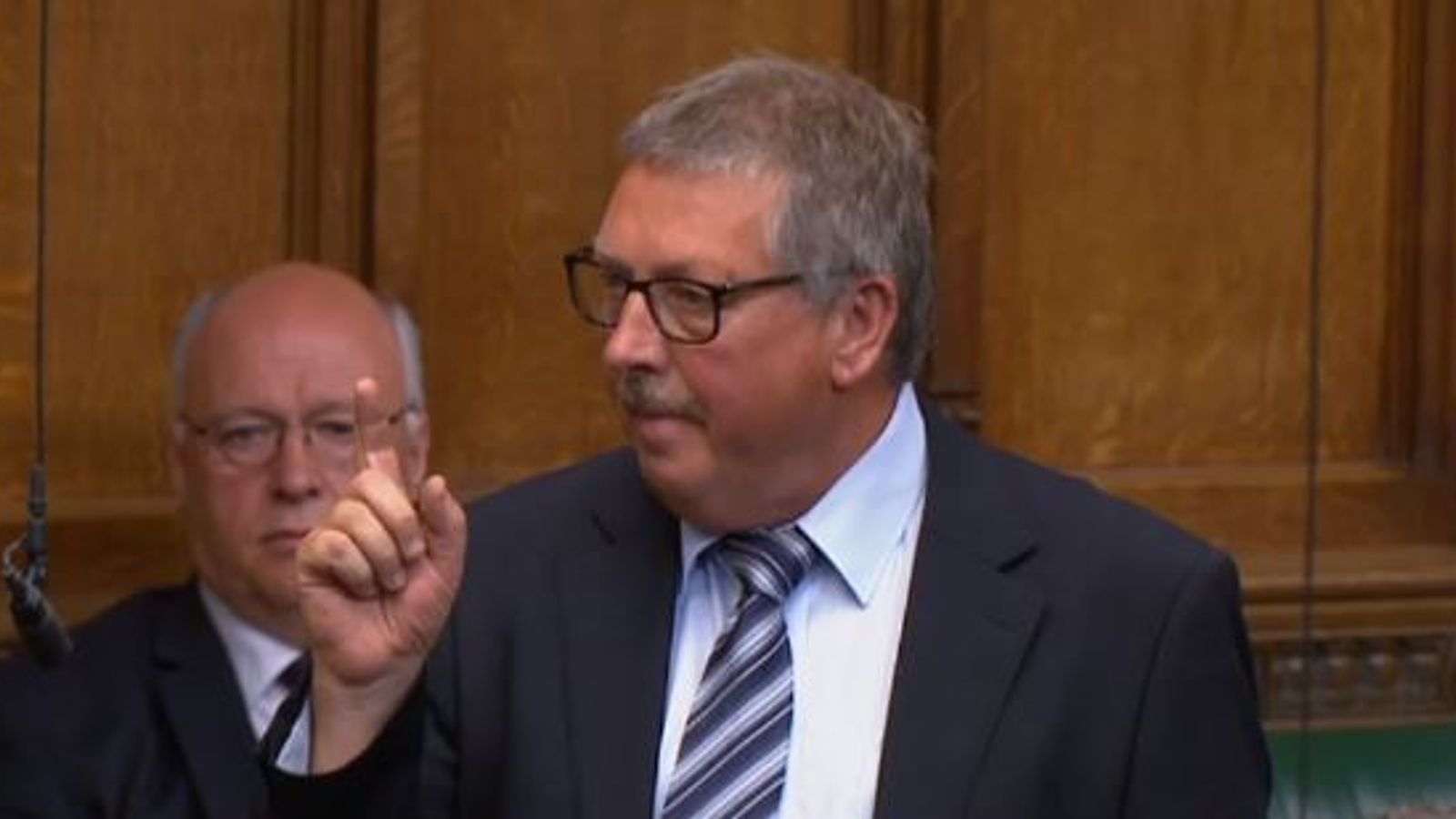 sammy wilson steps down as dup chief whip