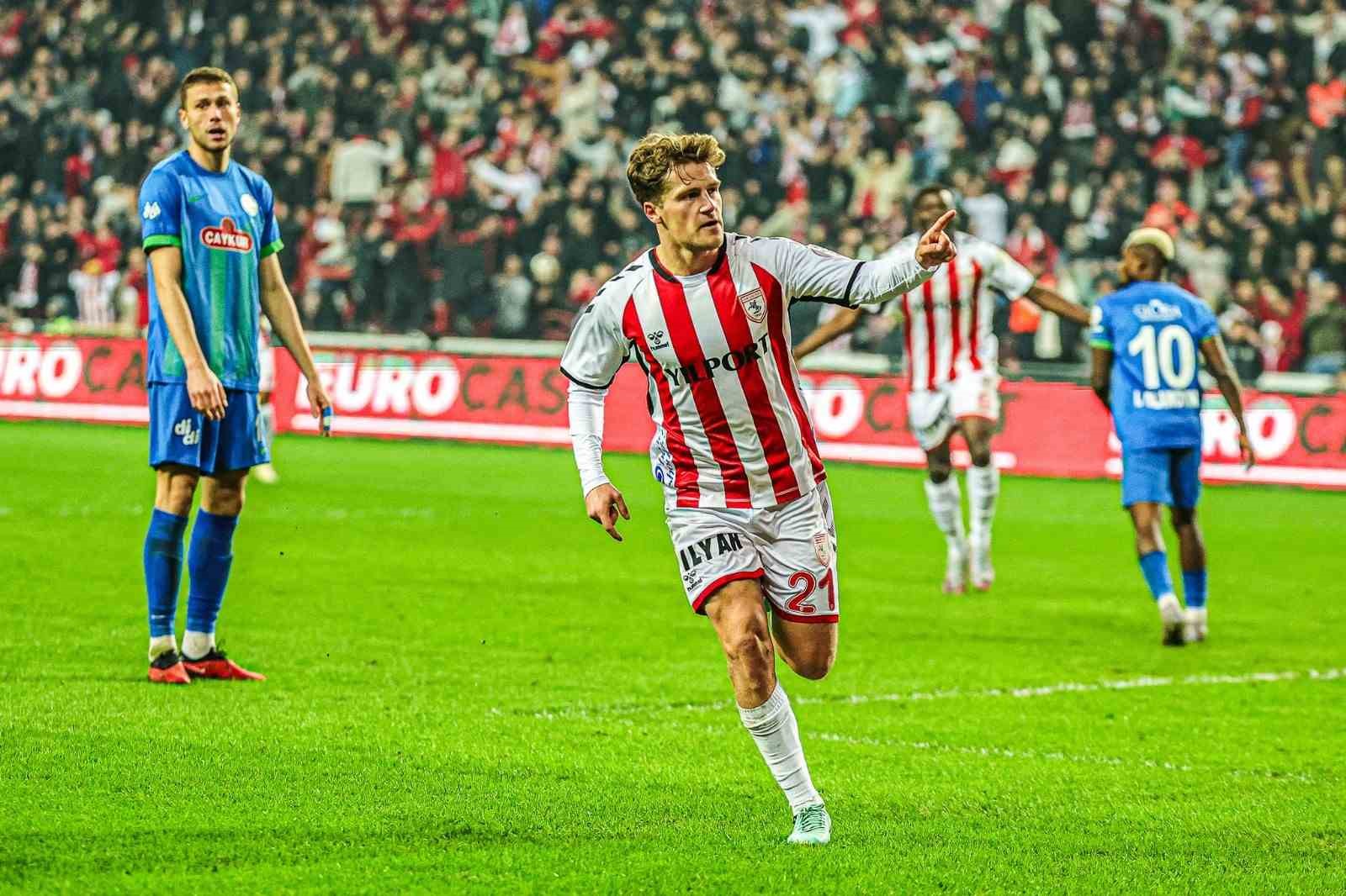 Trendyol Süper Lig: Samsunspor: 3 - Çaykur Rizespor: 0 (Maç Sonucu)