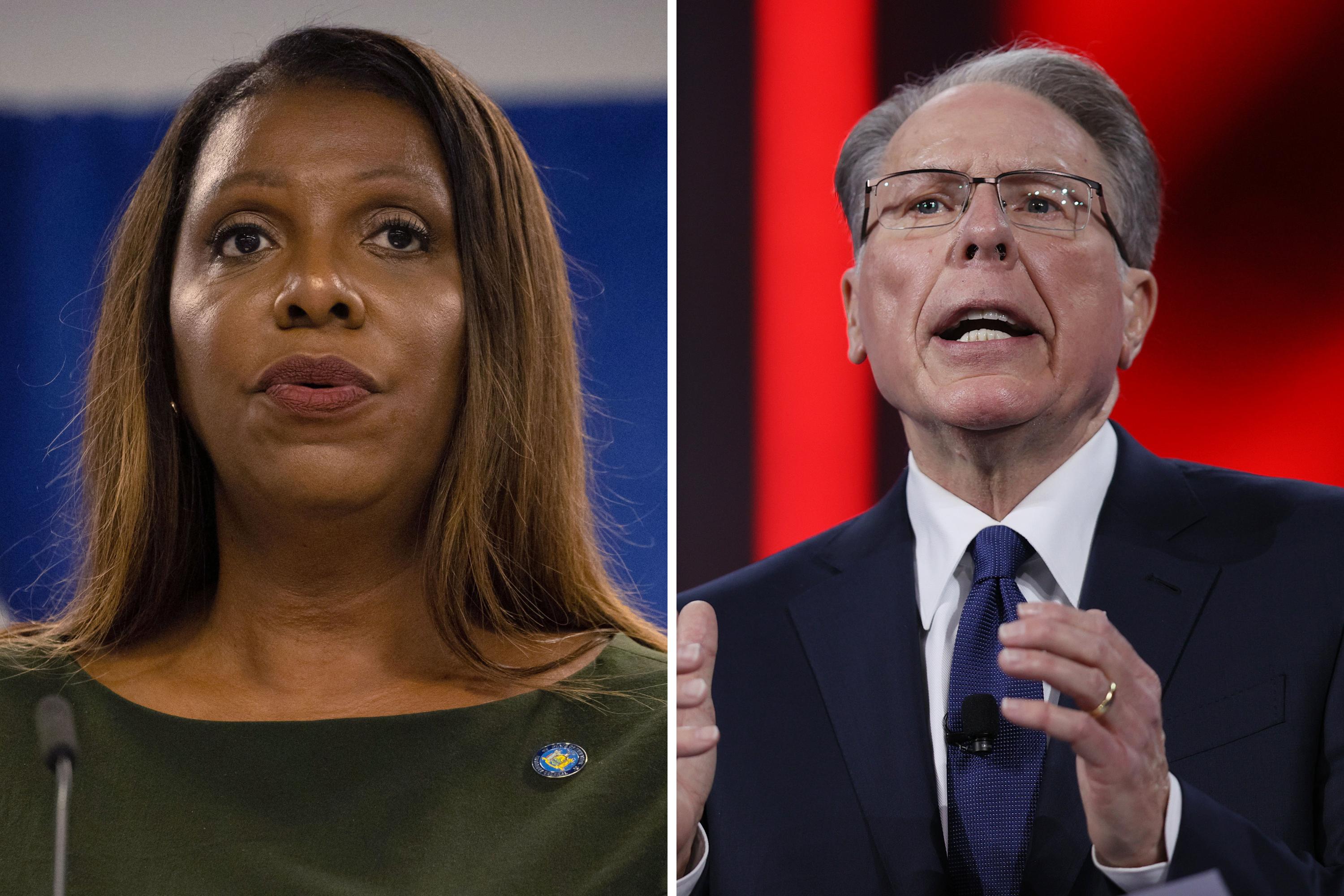 Letitia James Celebrates Ex-NRA Chief Being Found Liable For Corruption