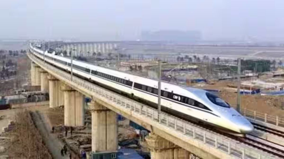 mumbai-ahmedabad bullet train: ashwini vaishnaw inspects bullet train project, reveals reason behind delay in permissions