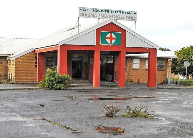 no new ‘gf jooste’ hospital, 10 years later
