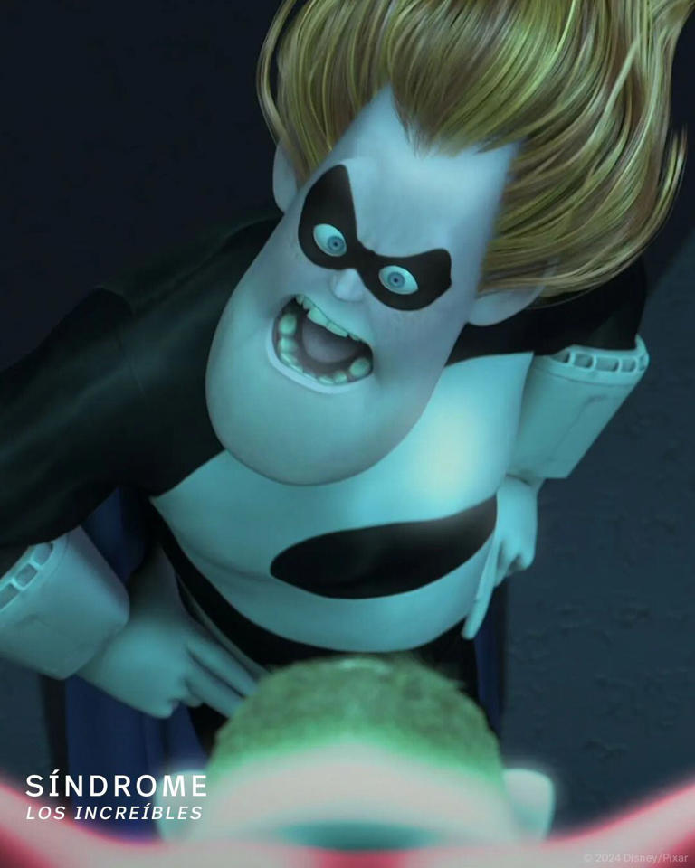 Síndrome es el villano principal de la película The Incredibles. l Foto: @Disney