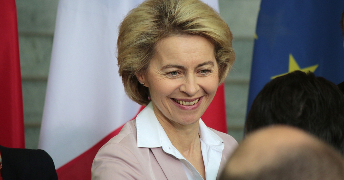 European Commission President Ursula Von Der Leyen Arrives In Kyiv