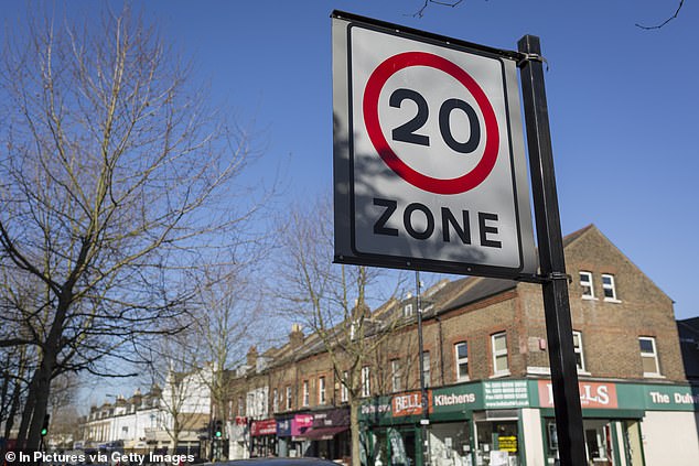 britain's motorists face record number of fines for 20mph offences - four times more than were issued five years ago