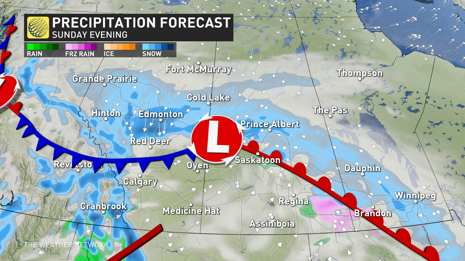 miss winter? snowy weekend, chilly week on tap for the prairies